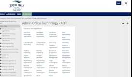 
							         Admin Office Technology - AOT - Main Page | Portal								  
							    