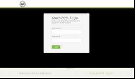 
							         Admin Portal								  
							    