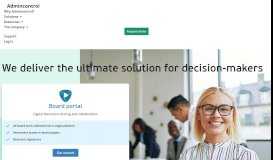 
							         Admincontrol UK - Empowering decisions								  
							    