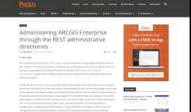 
							         Administering ARCGIS Enterprise through the REST administrative ...								  
							    