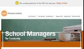
							         Administration and School Management | BASIS Phoenix Central								  
							    