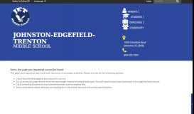 
							         Administration – Johnston-Edgefield-Trenton Middle School								  
							    