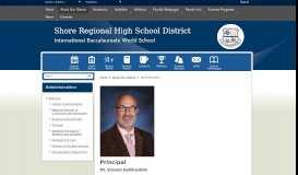 
							         Administration / Principal - Shore Regional High School								  
							    