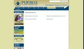 
							         Administration - Pueblo City Schools Internet								  
							    