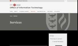 
							         Administrative Computing Services - Claremont Graduate University								  
							    