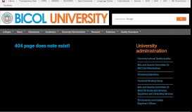 
							         Administrative Council | BU University Administration - Bicol University								  
							    