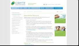 
							         Administrative Resources - CIBMTR								  
							    