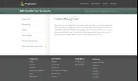 
							         Administrative Services | Progrexion.com								  
							    