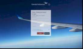 
							         Administrator - Sales Portal Gate Garuda Indonesia								  
							    