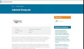 
							         Admiral Group plc | Guidewire								  
							    