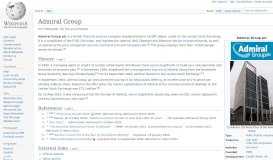 
							         Admiral Group - Wikipedia								  
							    
