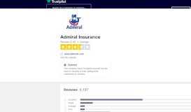 
							         Admiral Insurance Reviews | Read Customer Service Reviews ...								  
							    