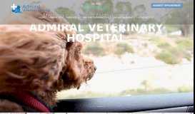 
							         Admiral Veterinary Hospital								  
							    
