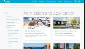 
							         Admission and Application - TU Delft								  
							    