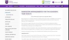 
							         ADMISSION ARRANGEMENTS FOR THE ACADEMIC YEAR 2018 ...								  
							    