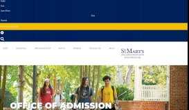 
							         Admission to St. Mary's College of Maryland - The Public Honors ...								  
							    