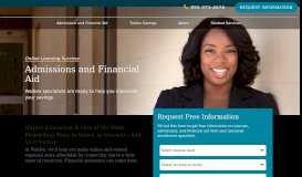 
							         Admissions and Financial Aid - Walden University								  
							    