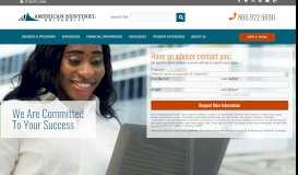 
							         Admissions and Requirements | American Sentinel University								  
							    