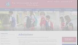 
							         Admissions at Montgomery Academy								  
							    