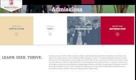 
							         Admissions - Belmont Abbey College: Private | Catholic | Charlotte, NC								  
							    