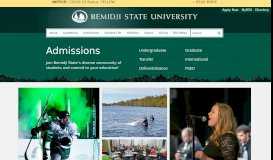 
							         Admissions | Bemidji State University								  
							    