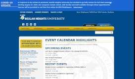 
							         Admissions - Beulah Heights University								  
							    
