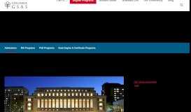 
							         Admissions | Columbia | Graduate School of Arts and Sciences								  
							    