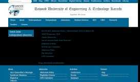 
							         Admissions | DUET | Dawood University of Engineering & Technology ...								  
							    
