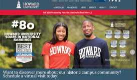 
							         Admissions | Howard University								  
							    