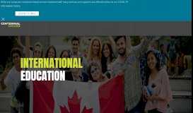 
							         Admissions | International Education - Centennial College								  
							    