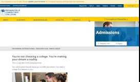 
							         Admissions - Pensacola Christian College								  
							    