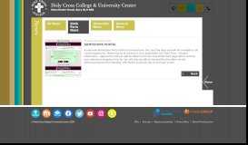 
							         admissions portal - News | Holy Cross College & University Centre								  
							    