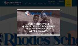 
							         Admissions - Rhodes School For The Performing Arts								  
							    