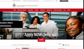 
							         Admissions Section - UWI, Mona - The University of the West Indies								  
							    