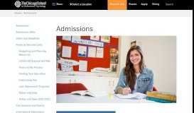 
							         Admissions - The Chicago School of Professional Psychology								  
							    