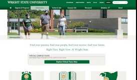 
							         Admissions | Wright State University								  
							    