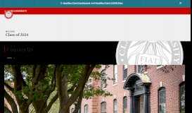 
							         Admitted Students | Clark University								  
							    