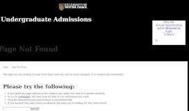
							         Admitted Students - ND Admissions - University of Notre Dame								  
							    