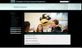
							         Admitted? What's Next?: UNCW								  
							    