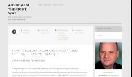 
							         Adobe AEM The Right Way | Best practices, tips, and tricks for your ...								  
							    