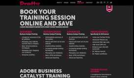 
							         Adobe Business Catalyst training - Pretty Pollution								  
							    