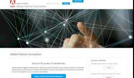 
							         Adobe Channel Partner Program - Adobe Partner Connection								  
							    