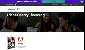 
							         Adobe Charity Licensing | Connecting Up								  
							    