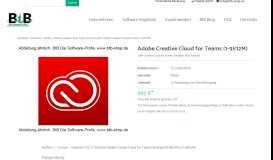 
							         Adobe Creative Cloud for Teams - Software Mieten statt kaufen								  
							    