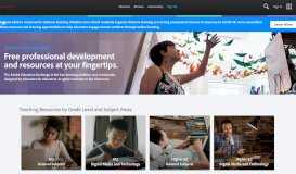 
							         Adobe Education Exchange | Free courses, workshops and teaching ...								  
							    