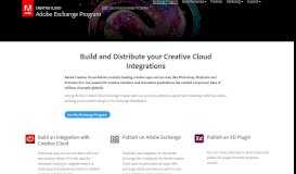 
							         Adobe Exchange Program								  
							    