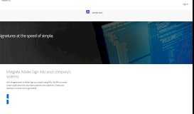 
							         Adobe Sign - Adobe.io								  
							    
