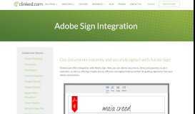 
							         Adobe Sign Integration - Clinked								  
							    