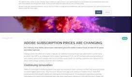 
							         Adobe Subscription Prices are Changing - Phoenix Software								  
							    