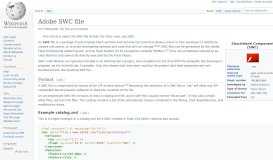 
							         Adobe SWC file - Wikipedia								  
							    